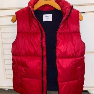 Red Puffer Vest